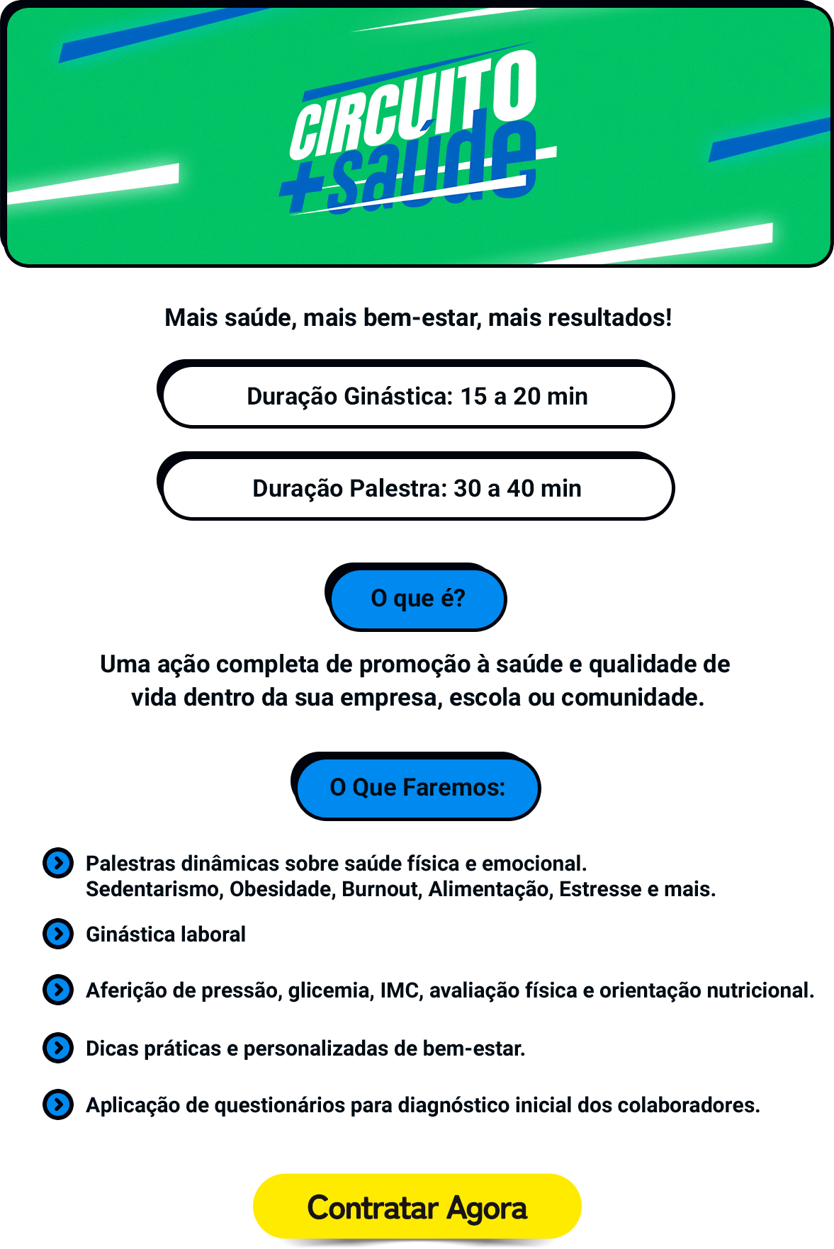 Circuito + Saúde